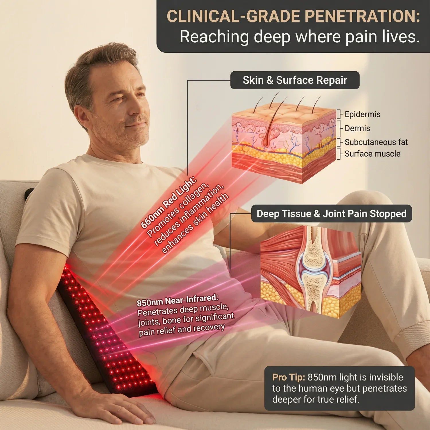 Nicebeam Red Light Ultra Pad for Full Body