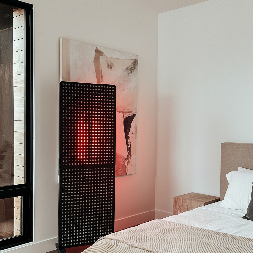 Max Panel in minimalist bedroom lifestyle setting